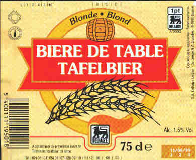 Afbeeldingsresultaten voor delhaize tafelbier blond