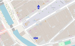 Omgeving Damsterdiep Groningen