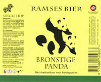 Etiket Bronstige Panda